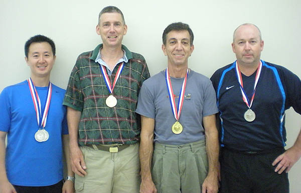 Auburn Table Tennis Club Top Players 2009 1st half Winners