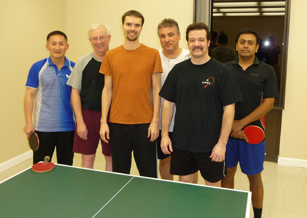 Auburn Table Tennis Club Top Players 2010 2nd half Winners